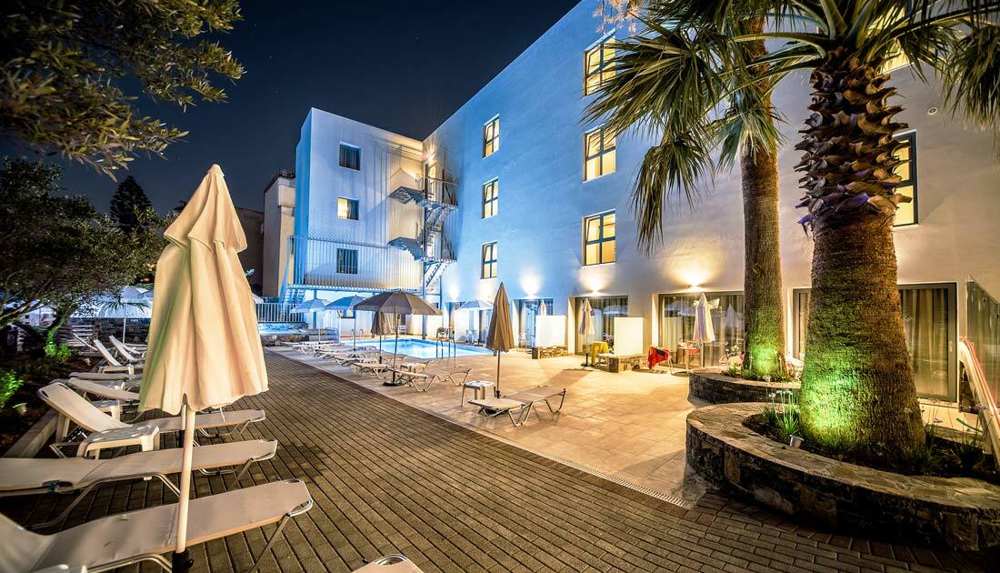 Pollis Hotel Hersonissos  Esterno foto